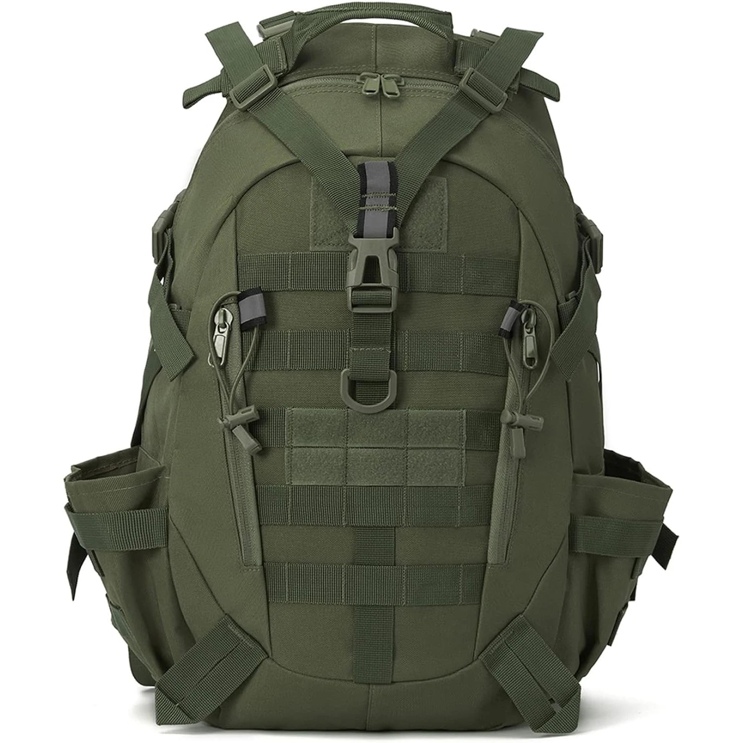 40L Tactical Backpack for Men Camping Hiking Backpacks Reflective Outdoor Travel Bags Survival Molle Climbing Rucksack Bag - Smarsty