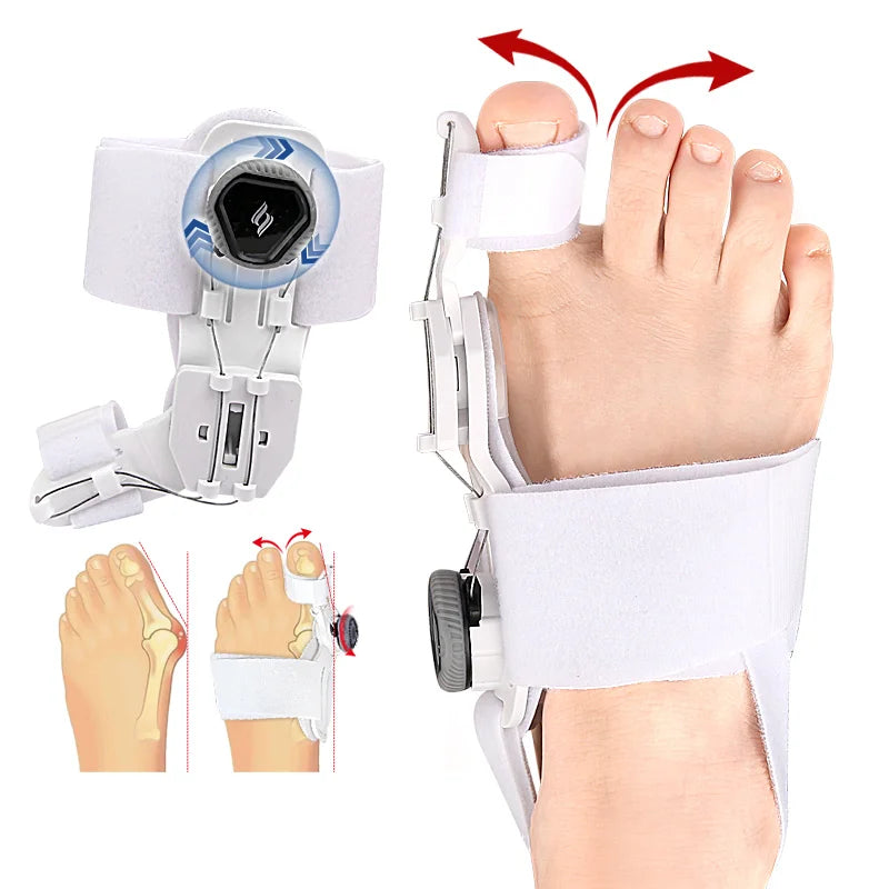 Bunion Corrector Adjustable Rotatable Toe Separator - Smarsty