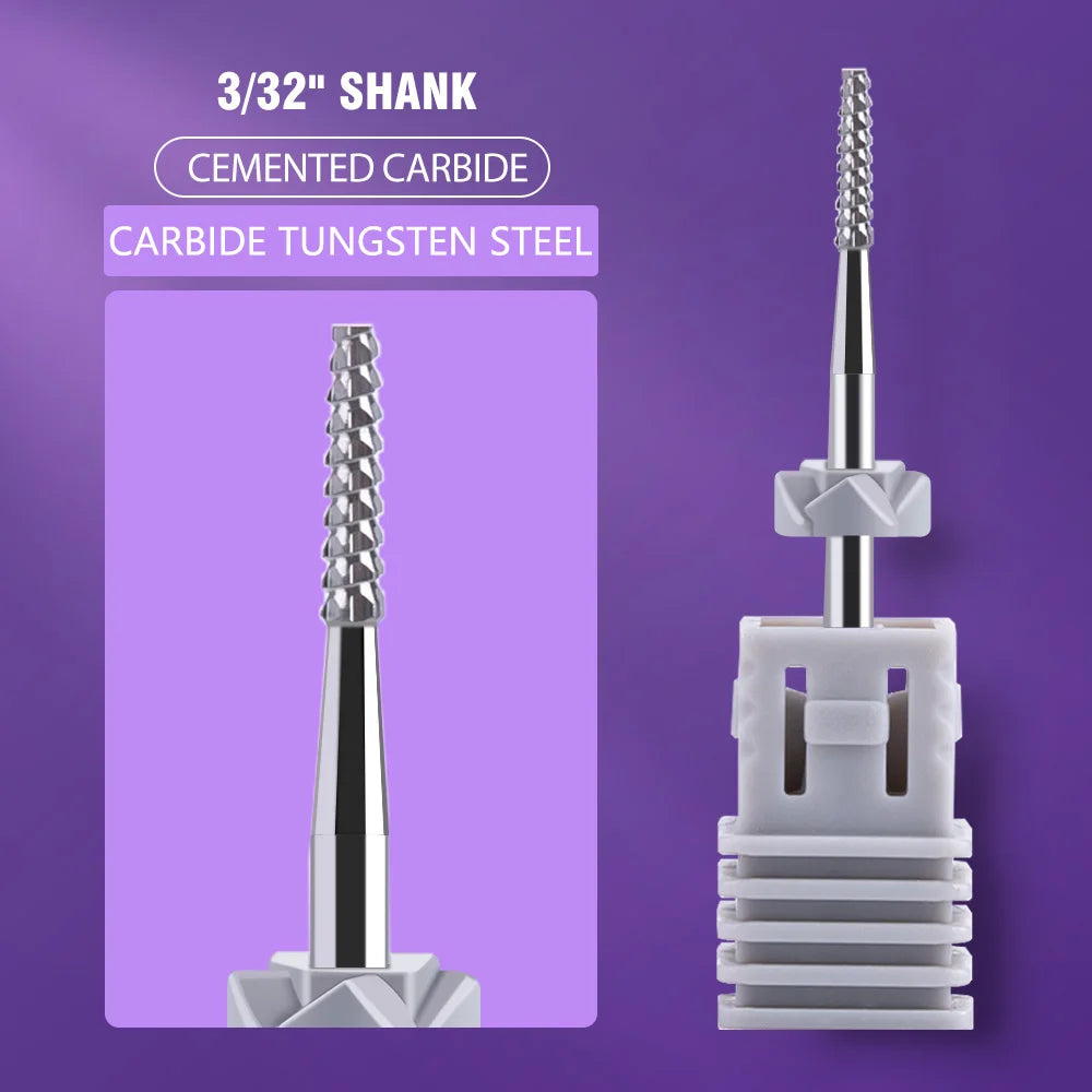 Electric Nail Drill Bit Stainless Steel for Manicure - Smarsty