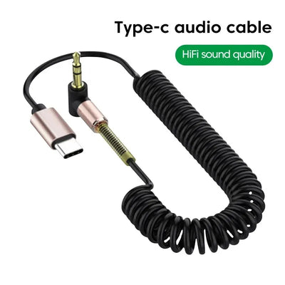 USB C to 3.5mm AUX Audio Adapter for Clear Sound - Smarsty