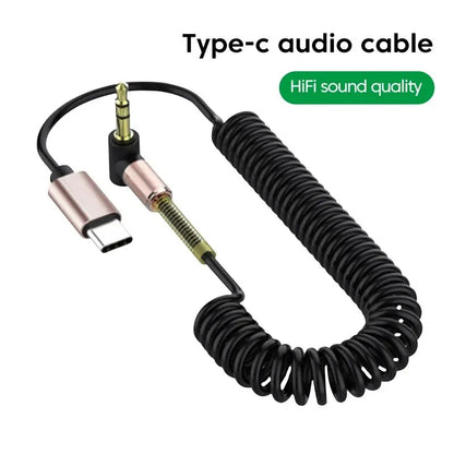 USB C to 3.5mm AUX Audio Adapter for Clear Sound - Smarsty