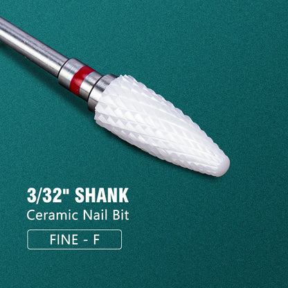 Electric Manicure Drill Bit with Ceramic Burr - Smarsty