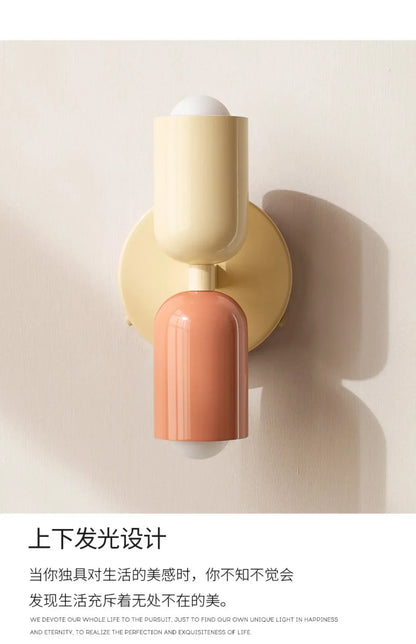 Colorful Nordic Wall Lamp for Children's Rooms - Smarsty