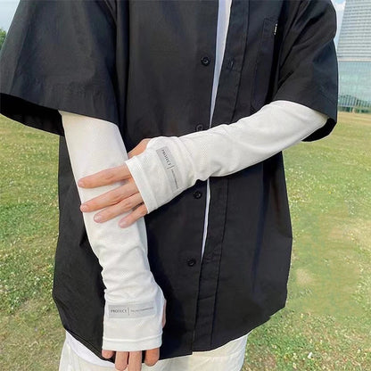 Men's Large UV Protection Ice Sleeves for Summer Outdoor - Smarsty