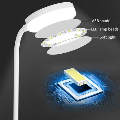 Portable LED Desk Lamp with Eye Protection Dimming - Smarsty