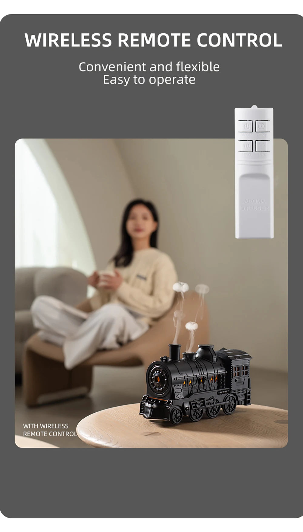 Aierwill Ultrasonic Humidifier With Aromatherapy Benefits - Smarsty