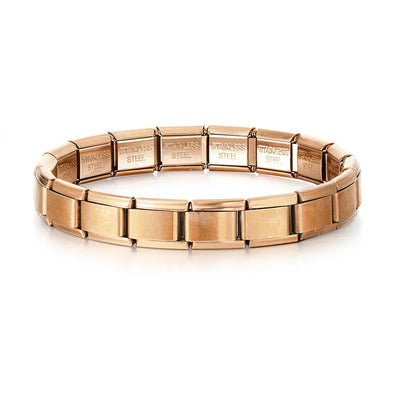 Italian Charm Bracelets DIY Stainless Steel Bangle Gift - Smarsty