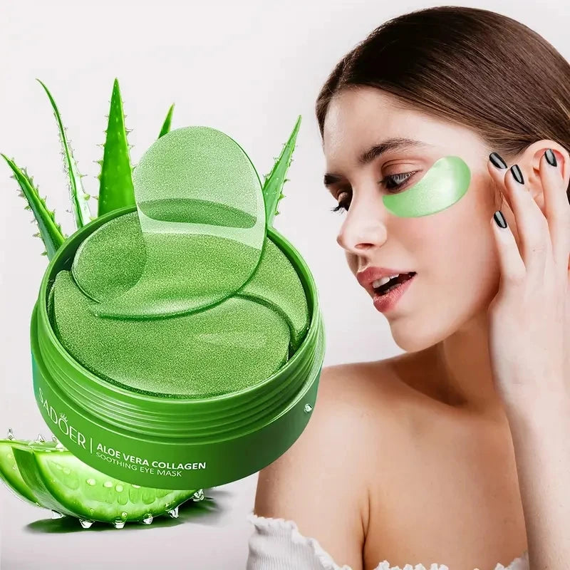 Aloe Vera Collagen Eye Masks for Dark Circles - Smarsty