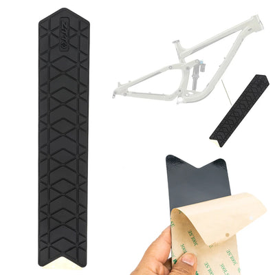 Silicone Bike Down Tube Anti-Scratch Sticker Bike Frame Guard Bike Down Tube Frame Protector for Mountain Bike MTB Road Bike