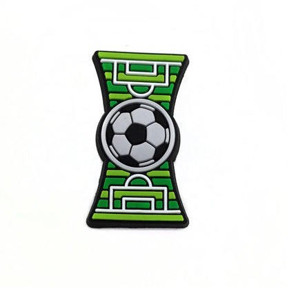 Sprot Soccer Football Shoe Charms Pin for Crocs Accessories Charms Clogs Slides DIY Shoe Decoration Buckle Party Gifts