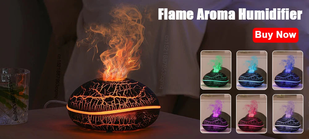 Aroma Humidifier with RGB Light and Remote Control - Smarsty