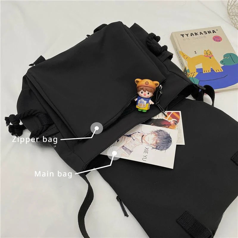 Nylon One Shoulder Crossbody Bag Large Capacity Travel - Smarsty
