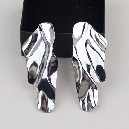 Statement Long Dangle Earrings for Women Big Twisted Style - Smarsty