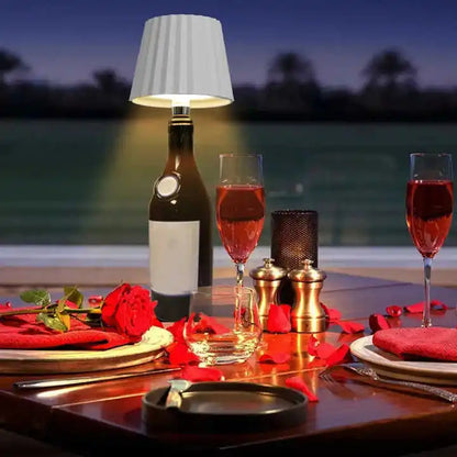 Wireless Bottle Lamp with 3-Color Touch Control - Smarsty