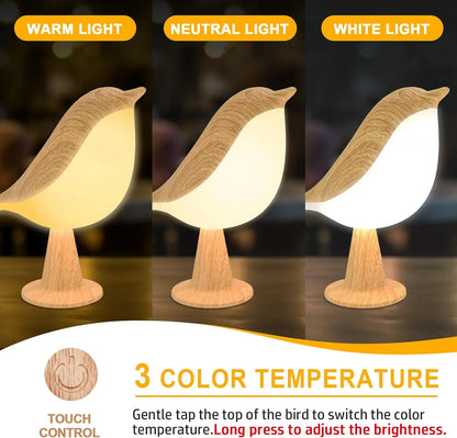 Small Touch Sensor Desk Lamp with 3 Color Temperatures - Smarsty