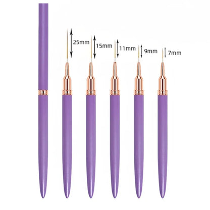 Professional Nail Art Liner Brush Set for Precision Painting - Smarsty