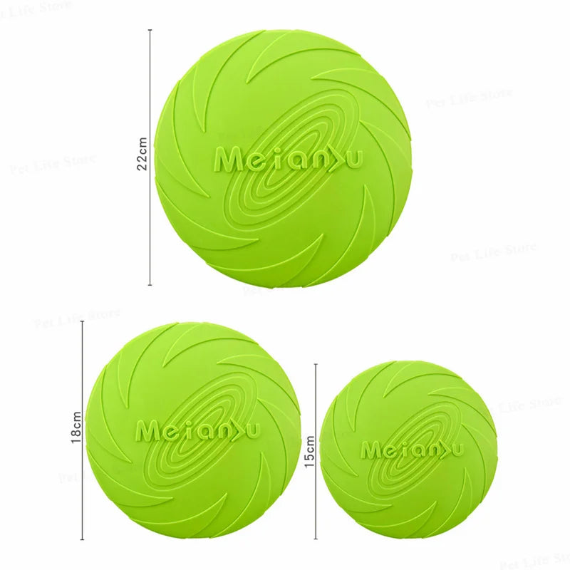 OUZEY Bite Resistant Flying Disc Dog Toy for Training - Smarsty