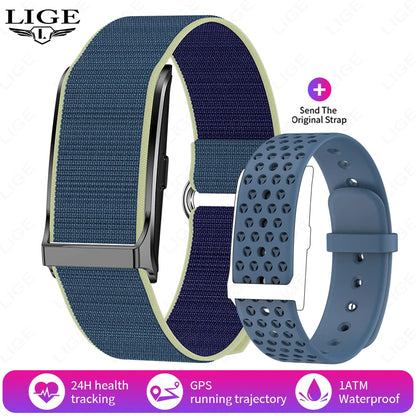 Men's Waterproof Smartwatch with Heart Rate Monitor - Smarsty