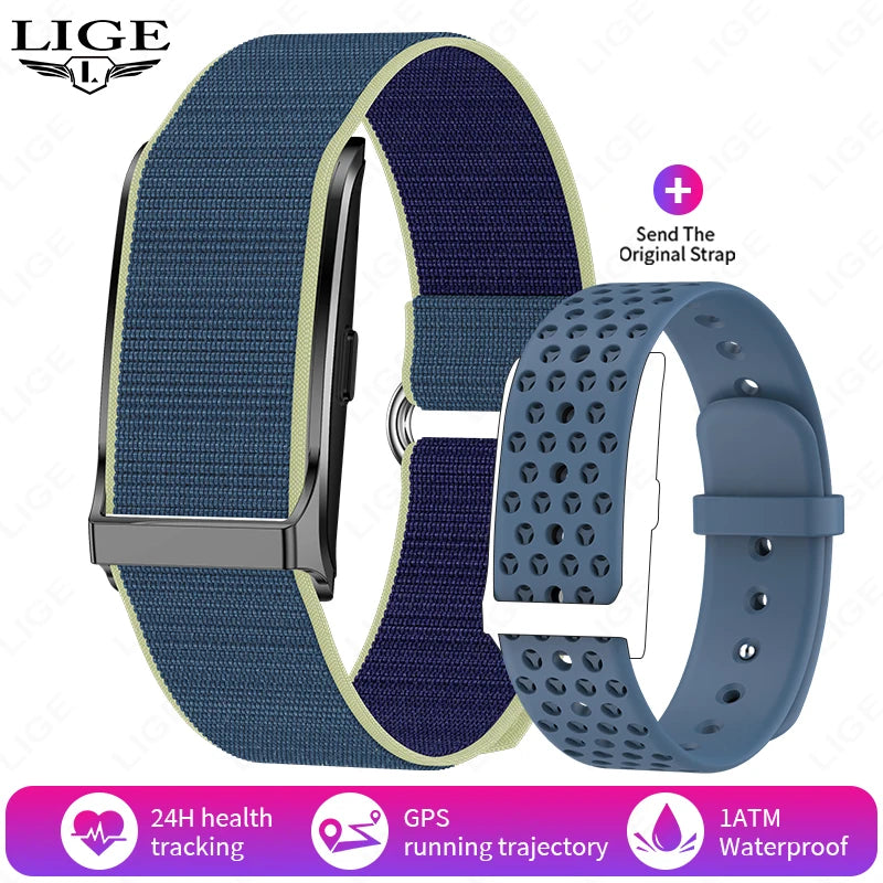 Men's Waterproof Smartwatch with Heart Rate Monitor - Smarsty