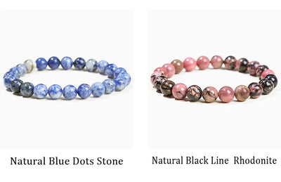 Natural Stone Beads Bracelet for Reiki Healing - Smarsty