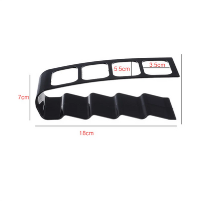 4 Section Tv Remote Control Stand Holder Home Appliance Remote Control Storage Rack Desktop Bracket For Home Living Room Office by Smarsty