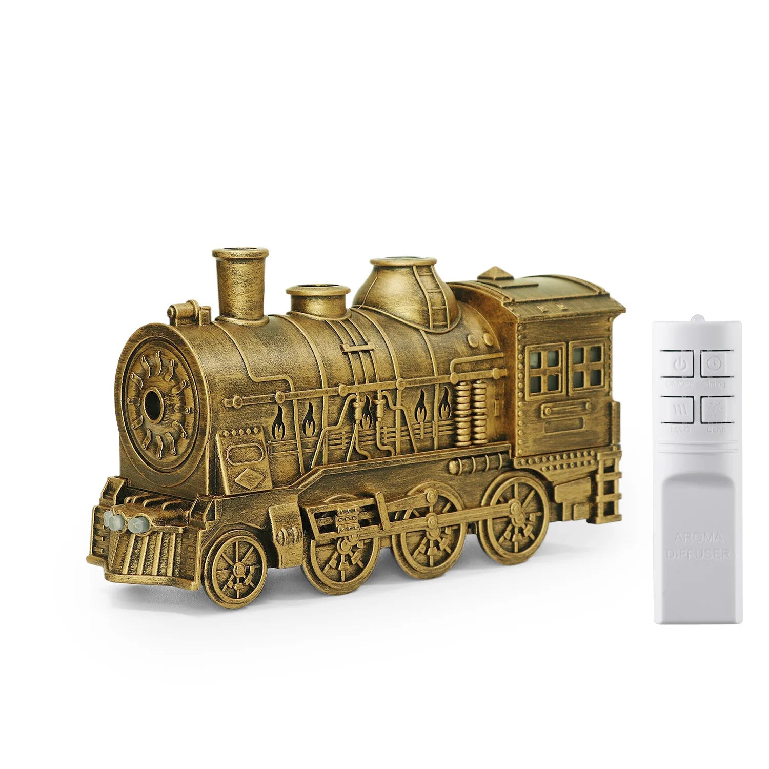 Ship Train Shape Ultrasonic Humidifier With Colorful Lights - Smarsty