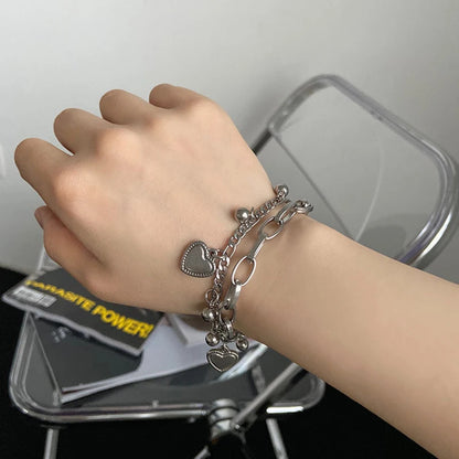 Women's Multi Layered Steel Ball Love Bracelet - Smarsty
