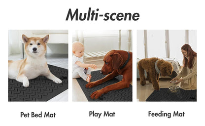 Waterproof Pet Feeding Mat with Quick Dry Feature - Smarsty
