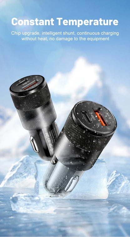 USB Type C Car Charger With Fast Charging For Phones - Smarsty