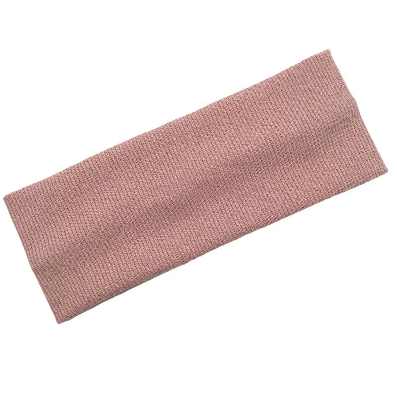 Soft Cotton Knitted Headband For Women Sweat Absorbent - Smarsty