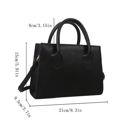 PU Leather Crossbody Bag For Women Large Capacity Tote - Smarsty