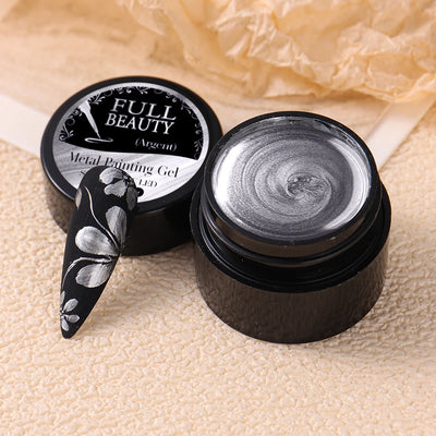 Metallic Chrome Gel Nail Polish for Stunning French Art - Smarsty