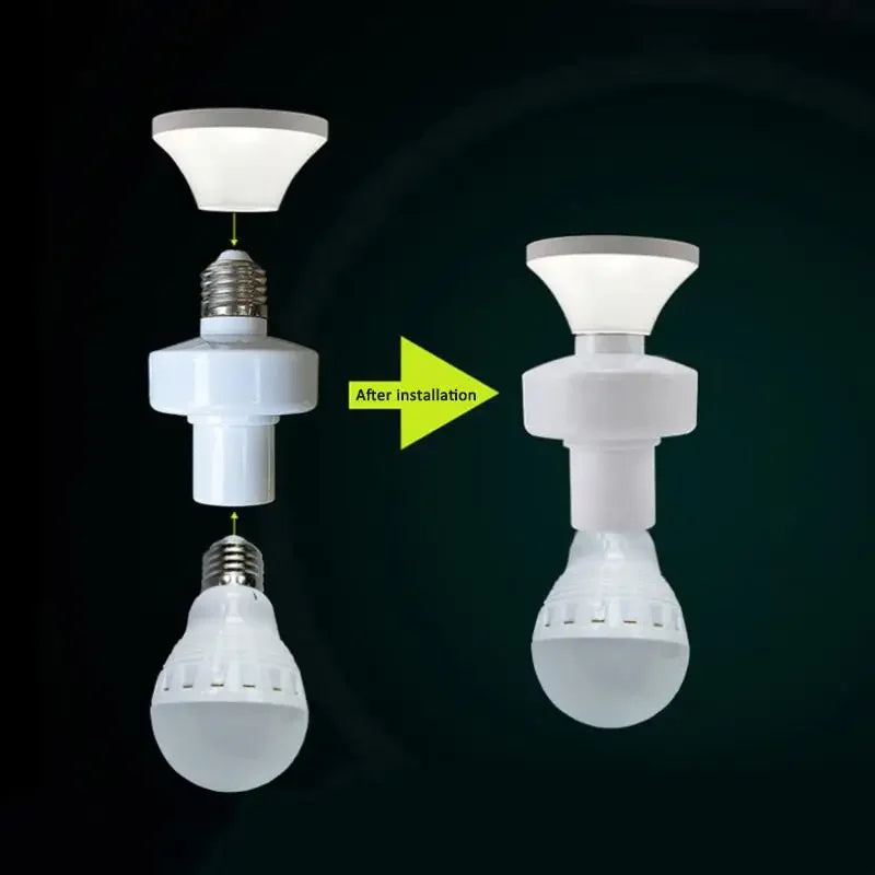 Smart E27 Socket Adapter for Voice Control Lighting - Smarsty