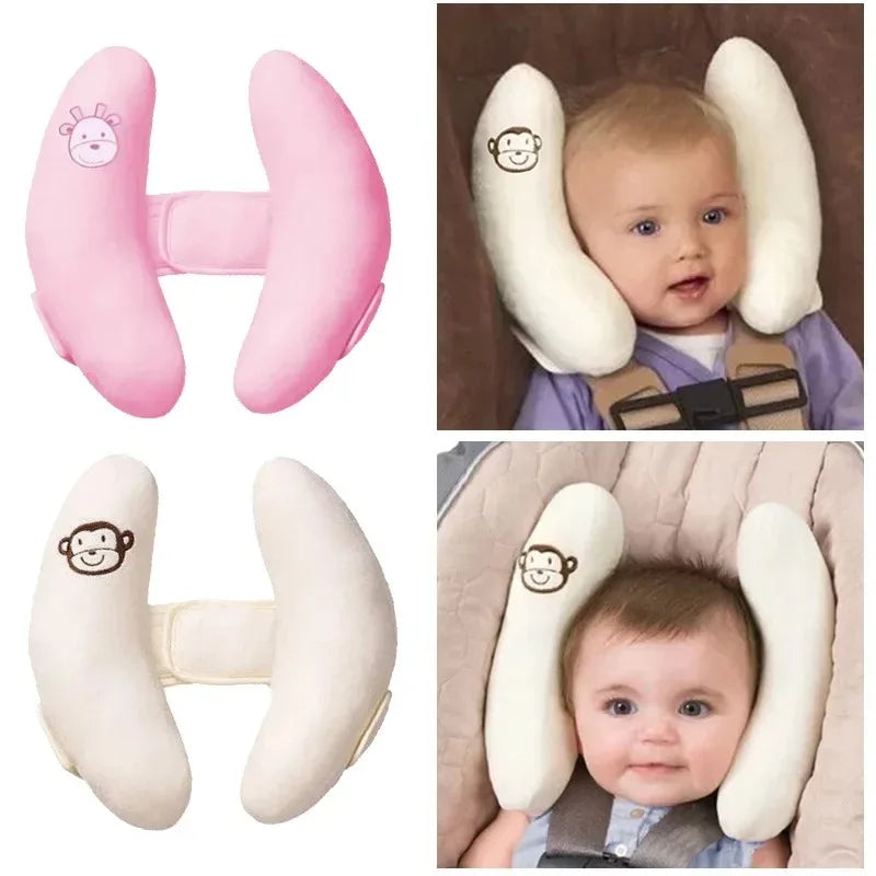 Baby Head Neck Support Pillow For Car Seat And Stroller - Smarsty