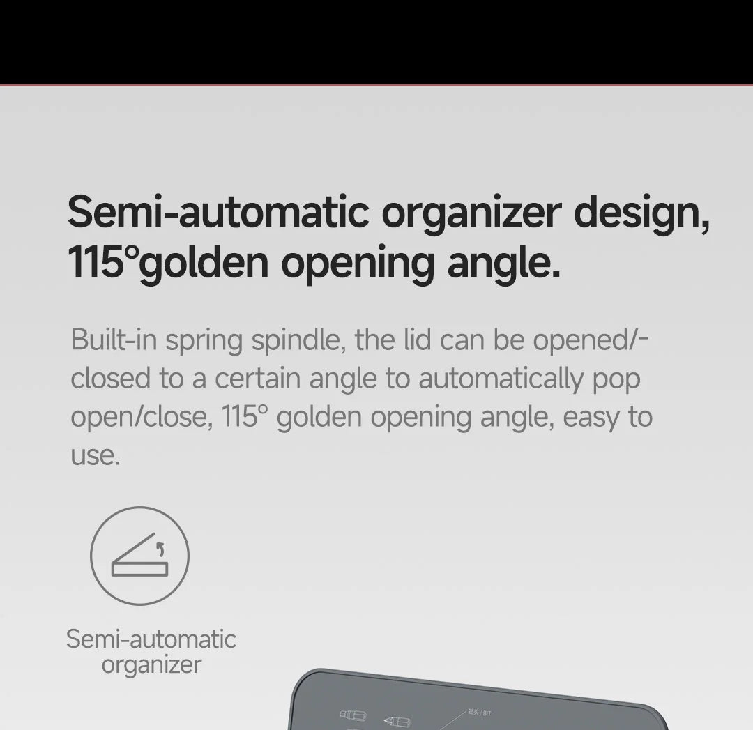 VMAN 40-in-1 Multi-Function Ratchet Screwdriver Kit with Magnetic Bits – Mini Repair Tool Set for PC, iPhone & Home Use