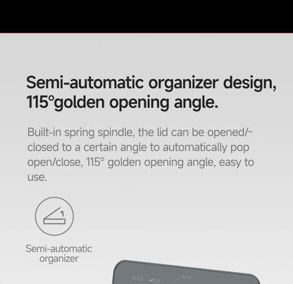 VMAN 40-in-1 Multi-Function Ratchet Screwdriver Kit with Magnetic Bits – Mini Repair Tool Set for PC, iPhone & Home Use