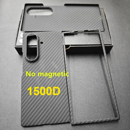 Aramid Magnetic Case For Z Fold 7 Carbon Fiber MagSafe - Smarsty