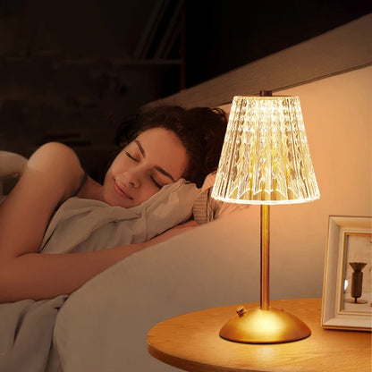Rechargeable Wireless Table Lamp for Bedroom Decor - Smarsty