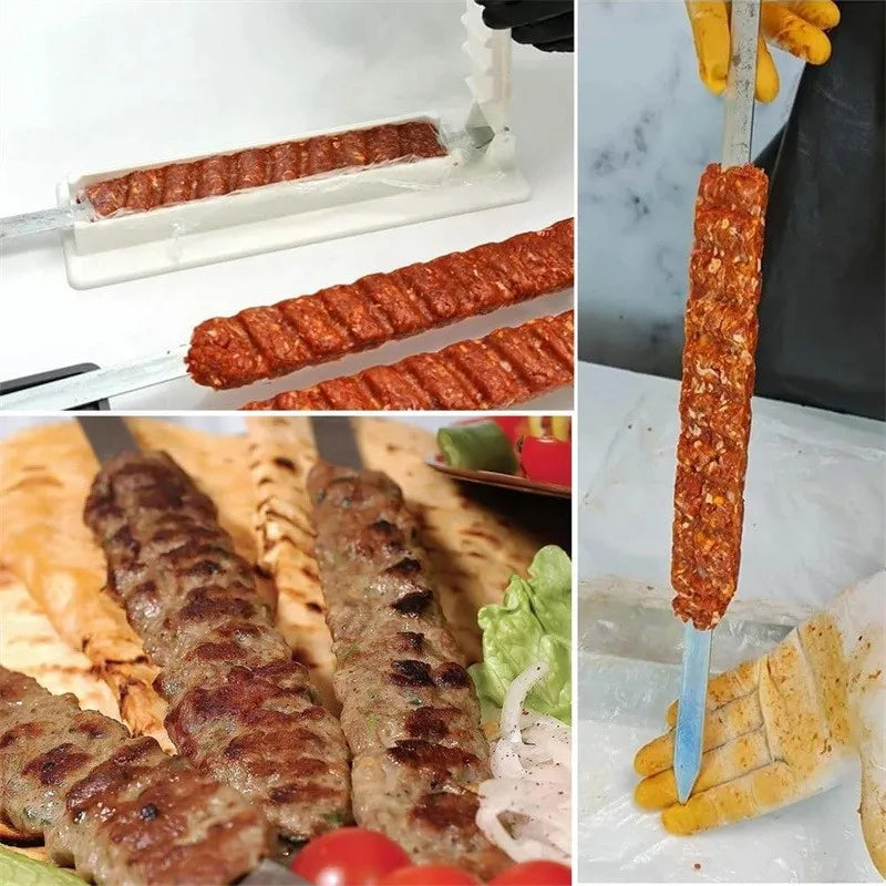 Reusable Kebab Maker Tool for Easy BBQ Preparation - Smarsty