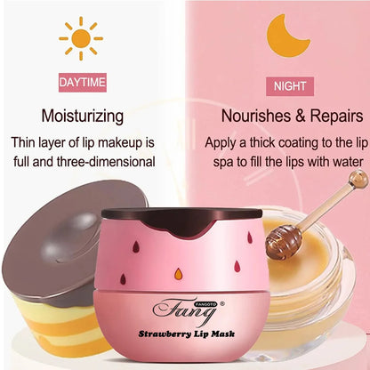 Nourishing Strawberry Honey Lip Sleep Mask 5.5g - Smarsty