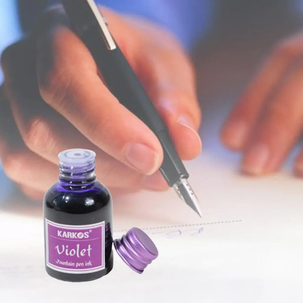 10 Colors 30ML Colorful Fountain Pen Ink Refilling Inks Universal Refill Ink Stationery School Brand New Product School Supplies