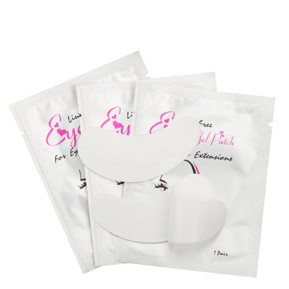 Hydrogel Eye Patches for Eyelash Extensions 100 Pairs - Smarsty