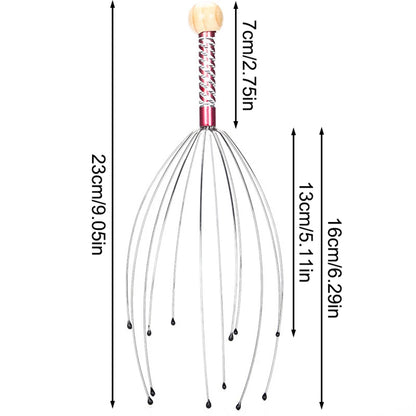 2PCS Manual Head Massager for Relaxation and Scalp Relief - Smarsty