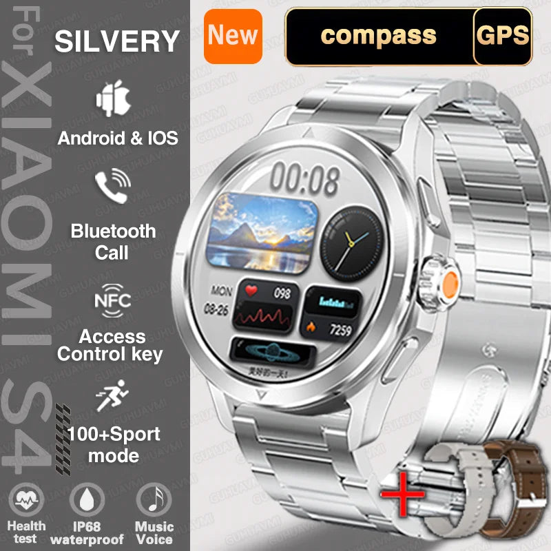 Xiaomi S4 Ultra Smart Watch with AMOLED Screen and GPS - Smarsty