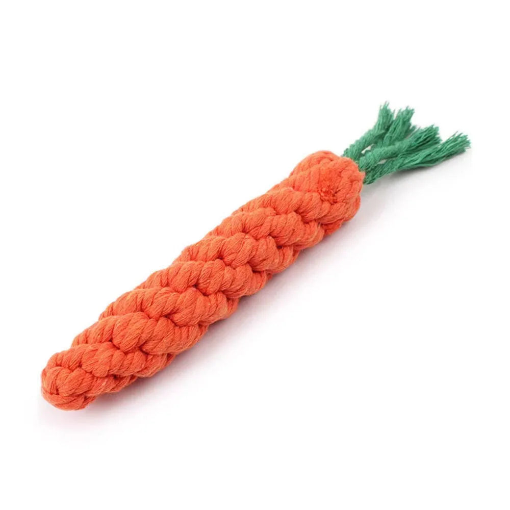 Durable Cotton Rope Dog Chew Toy for Teeth Cleaning - Smarsty
