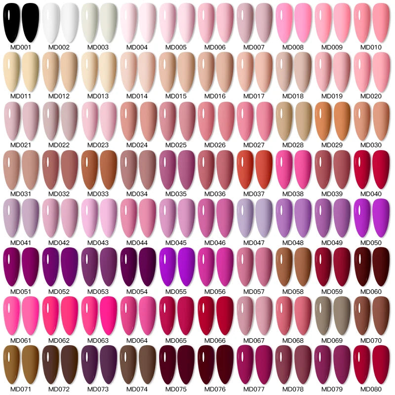 6pc All-Season Gel Nail Polish Set for Long-Lasting Manicure - Smarsty