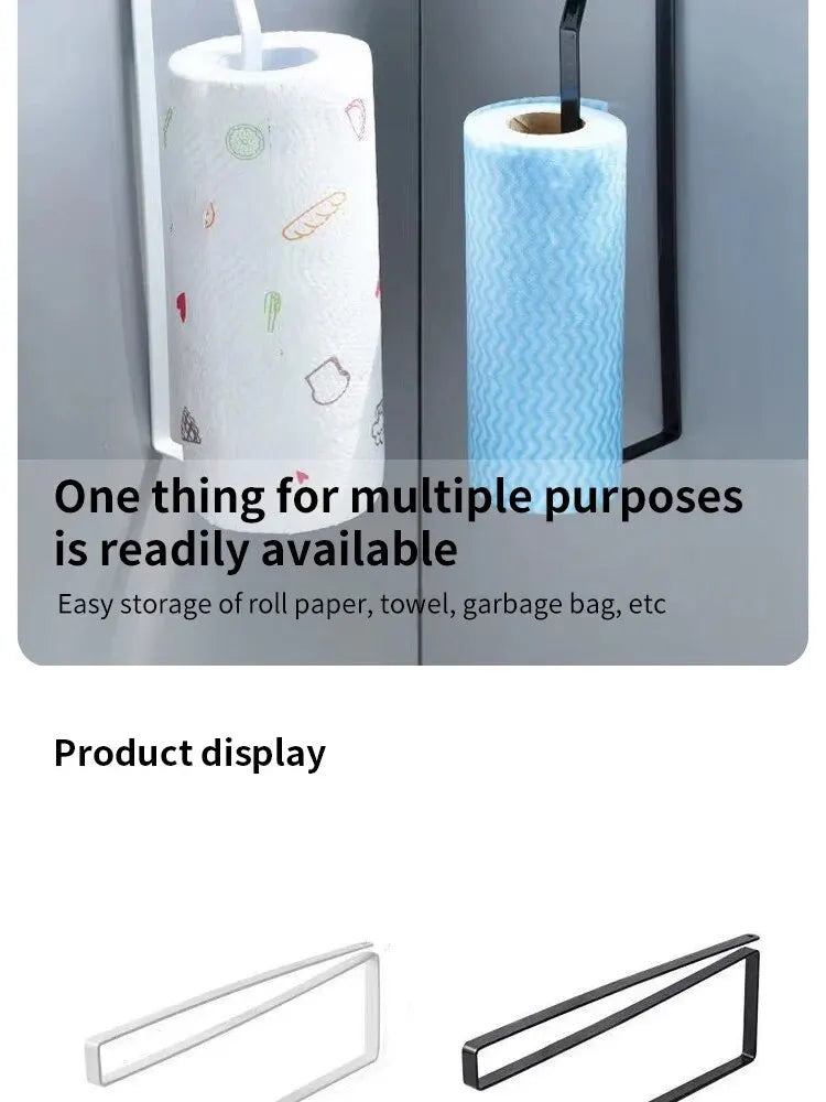 Portable Paper Roll Holder for Easy Kitchen Organization - Smarsty