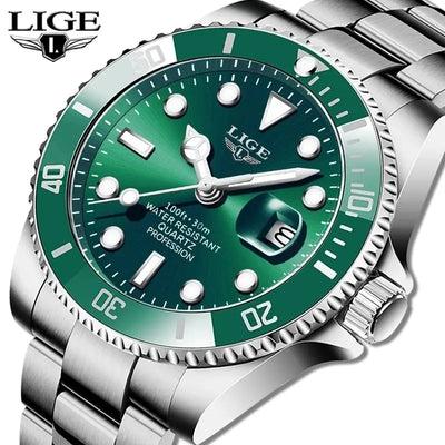 Luxury Waterproof Diver Watch for Men with Date Feature - Smarsty