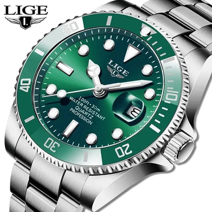 Luxury Waterproof Diver Watch for Men with Date Feature - Smarsty