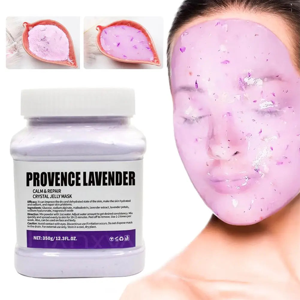 Jelly Mask for Facial Professional Rose Smooth Face Mask Skin Care, Hydrated Nourished Hydro Jelly Mask Powder,Gel Peel Off MasK - Smarsty